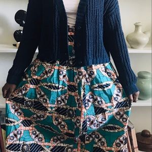 ankle length Ivorian skirt